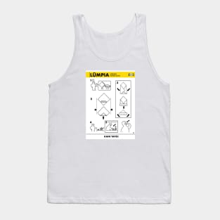 LUMPIA FUNNY INSTRUCTIONS  FILIPINO FOOD SHIRT Tank Top